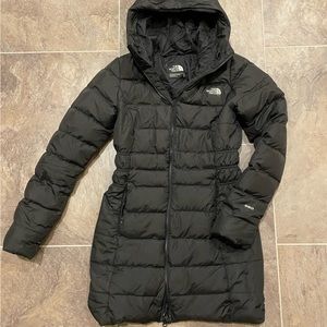 Women’s North Face down midi jacket